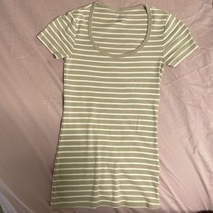 XS Tan and cream stripped short -CALSON